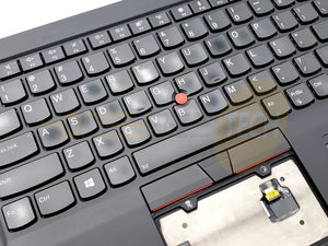 GENUINE LENOVO THINKPAD X1 CARBON 6TH PALMREST W/KEYBOARD 01YR573 GRADE B TESTED - Honeybee-Technologies