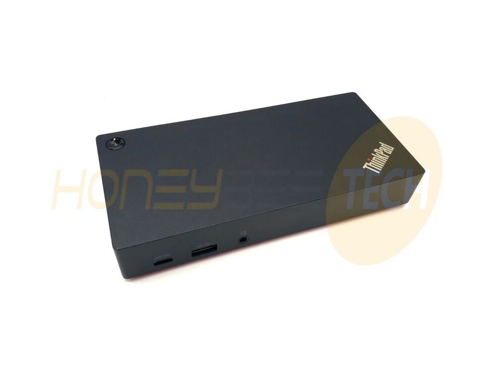 GENUINE LENOVO THINKPAD LAPTOP USB-C DOCKING STATION GEN2 40AS 03X7609 TESTED - Honeybee-Technologies