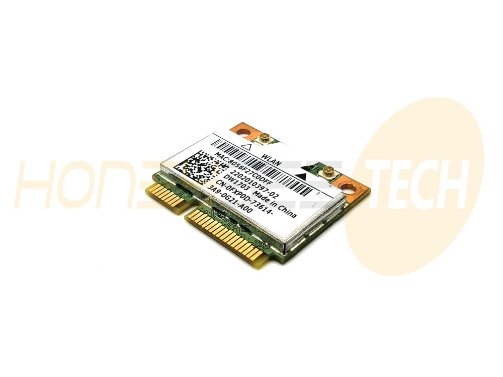 GENUINE DELL INSPIRON ONE 2020AIO WIRELESS WIFI CARD FXP0D 0FXP0D TESTED - Honeybee-Technologies