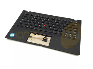 GENUINE LENOVO THINKPAD X1 CARBON 6TH PALMREST W/KEYBOARD 01YR573 GRADE B TESTED - Honeybee-Technologies