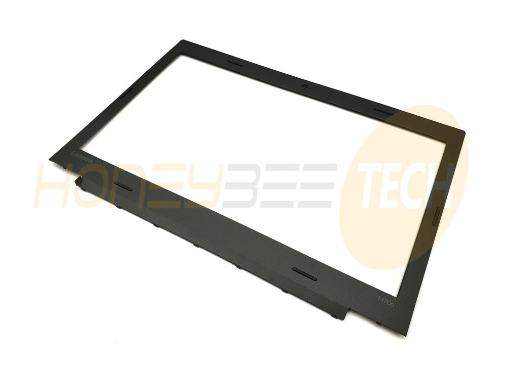 GENUINE LENOVO THINKPAD T470P LCD BEZEL W/CAMERA FOR WQHD 01HY293 GRADE A - Honeybee-Technologies