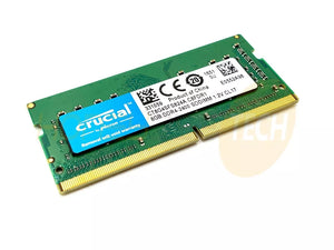 GENUINE CRUCIAL 8GB DDR4-2400 SODIMM MEMORY RAM CT8G4SFS824A TESTED - Honeybee-Technologies