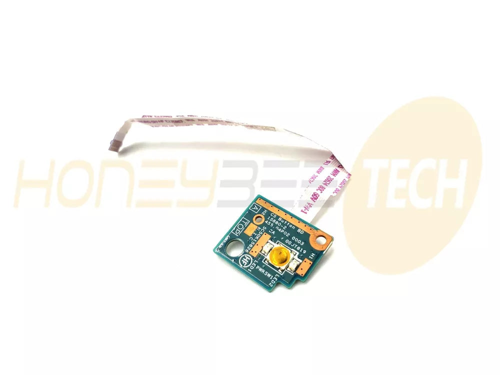GENUINE LENOVO THINKPAD X1 CARBON 4TH POWER BUTTON BOARD W/CABLE 00JT819 TESTED - Honeybee-Technologies