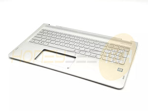 GENUINE HP ENVY X360 M6 LAPTOP PALMREST ASSEMBLY W/ KEYBOARD 857283-001 GRADE B - Honeybee-Technologies