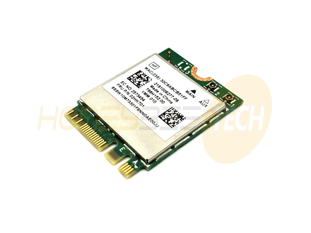 GENUINE LENOVO V14-IIL LAPTOP WIRELESS WIFI CARD 02HK701 TESTED - Honeybee-Technologies