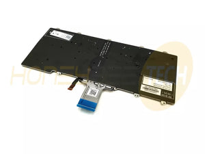 GENUINE DELL LATITUDE E7270 E7250 82KEY KEYBOARD BACKLIT 3P2DR GRADE B TESTED - Honeybee-Technologies