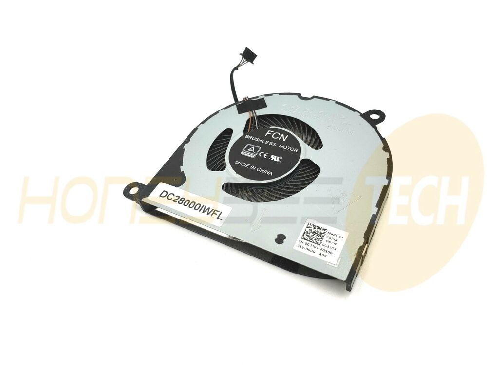 GENUINE DELL LATITUDE 5480 LAPTOP CPU COOLING FAN DC28000IWFL G5JG4 TESTED - Honeybee-Technologies