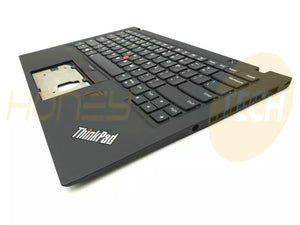 GENUINE LENOVO THINKPAD X1 CARBON G5 PALMREST KEYBOARD ASSEMBLY W/FPR 01LX508 - Honeybee-Technologies