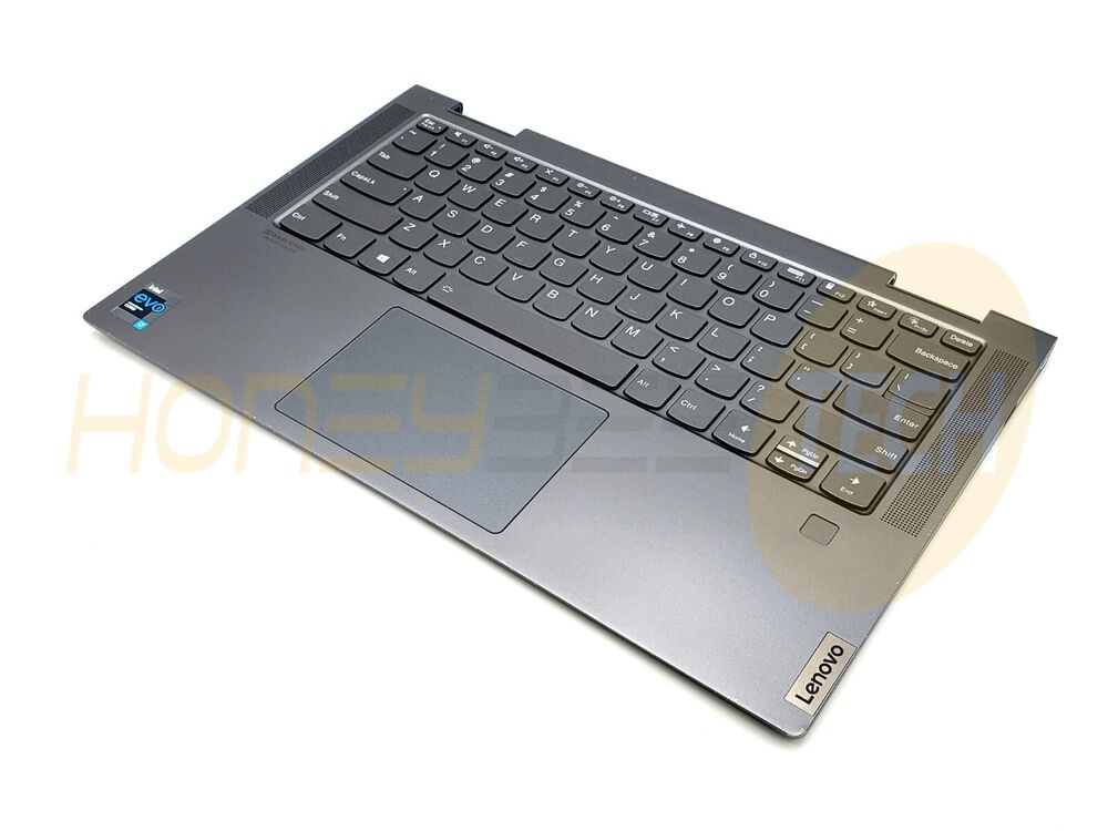 GENUINE LENOVO YOGA 7-14ITL5 PALMREST TOUCHPAD W/KEYBOARD 5CB1A16231 GRADE A - Honeybee-Technologies