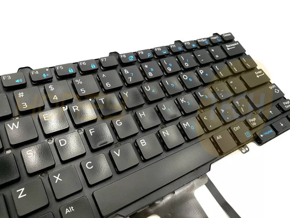 GENUINE DELL LATITUDE E7270 E7250 82KEY KEYBOARD BACKLIT 3P2DR GRADE B TESTED - Honeybee-Technologies
