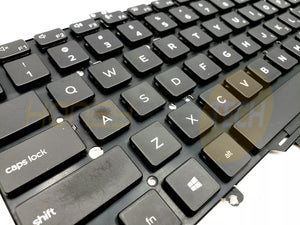 GENUINE DELL LATITUDE 7400 LAPTOP KEYBOARD WITH BACKLIGHT RN86F 0RN86F GRADE B - Honeybee-Technologies