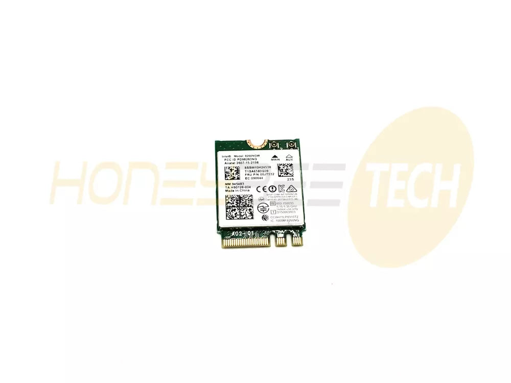 GENUINE LENOVO THINKPAD T460S P70 WIRELESS WIFI CARD 8260NGW 00JT532 TESTED - Honeybee-Technologies