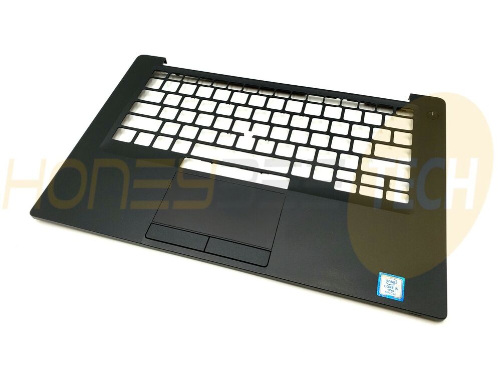 GENUINE DELL LATITUDE 7490 PALMREST TOUCHPAD ASSEMBLY DJHRD 0DJHRD GRADE A - Honeybee-Technologies