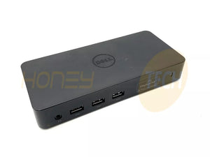 GENUINE DELL USB 3.0 LAPTOP ULTRAHD 4K DOCKING DOCK STATION D3100 36M9K TESTED - Honeybee-Technologies