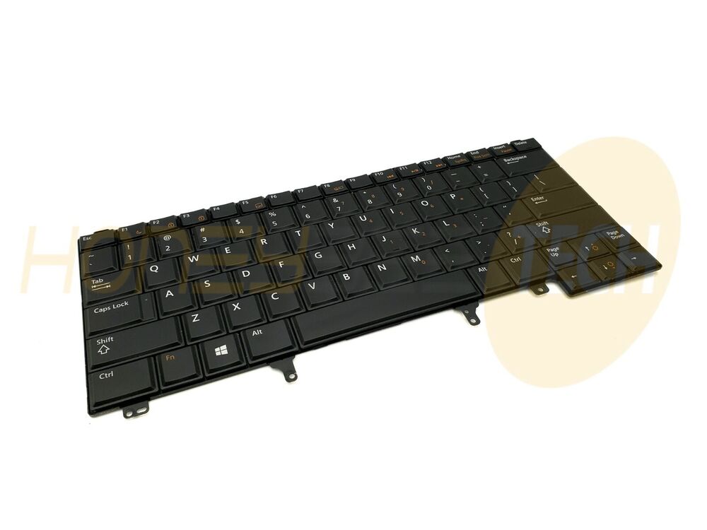 GENUINE DELL LATITUDE E6420 83 KEY KEYBOARD NON BACKLIT PD7Y0 0PD7Y0 TESTED - Honeybee-Technologies