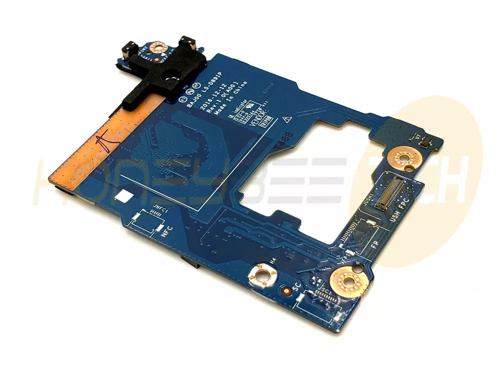 GENUINE DELL LATITUDE 5285 2-IN-1 POWER BUTTON BOARD LS-D891P 59W5V 059W5V - Honeybee-Technologies