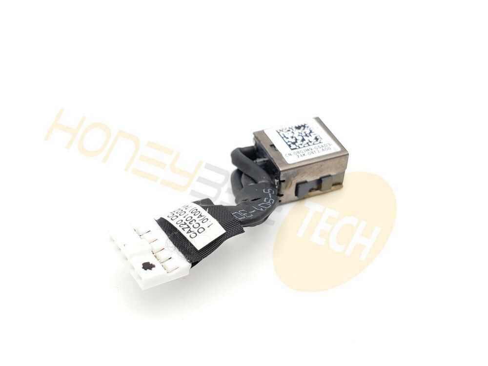 GENUINE DELL LATITUDE 7480 7490 LAPTOP DC INPUT JACK WITH CABLE 8GJM9 TESTED - Honeybee-Technologies