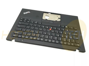 GENUINE LENOVO THINKPAD X1 CARBON G5 PALMREST KEYBOARD ASSEMBLY W/FPR 01LX508 - Honeybee-Technologies