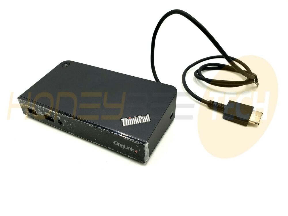 GENUINE LENOVO THINKPAD ONELINK+ DOCK USB 3.0 SD20H13054 03X6296 TESTED - Honeybee-Technologies