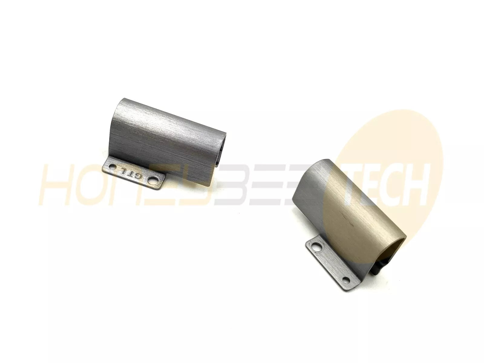 GENUINE DELL LATITUDE 5411 5410 LEFT/RIGHT HINGE CAP COVERS 7X6D4 H98NK GRADE A - Honeybee-Technologies