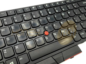 GENUINE LENOVO THINKPAD T480 LAPTOP US KEYBOARD 01HX379 01HX299 01HX339 GRADE B - Honeybee-Technologies
