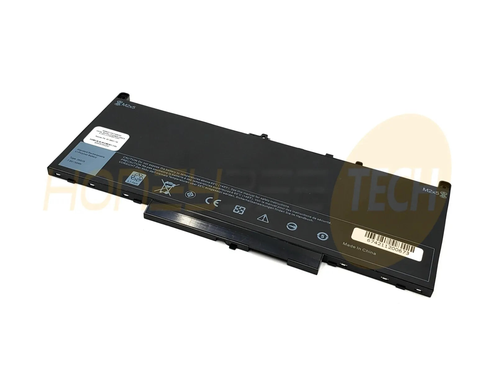 4CELL 55WHR BATTERY FOR DELL LATITUDE E7270 E7470 LAPTOP J60J5