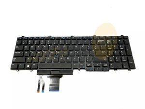 GENUINE DELL LATITUDE 5580 E5550 E5570 LAPTOP 106KEY US KEYBOARD N7CXW TESTED - Honeybee-Technologies