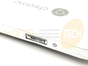 GENUINE HP CHROMEBOOK X2 12-F0 LCD BACK COVER SNOW WHITE L20884-001 GRADE C - Honeybee-Technologies