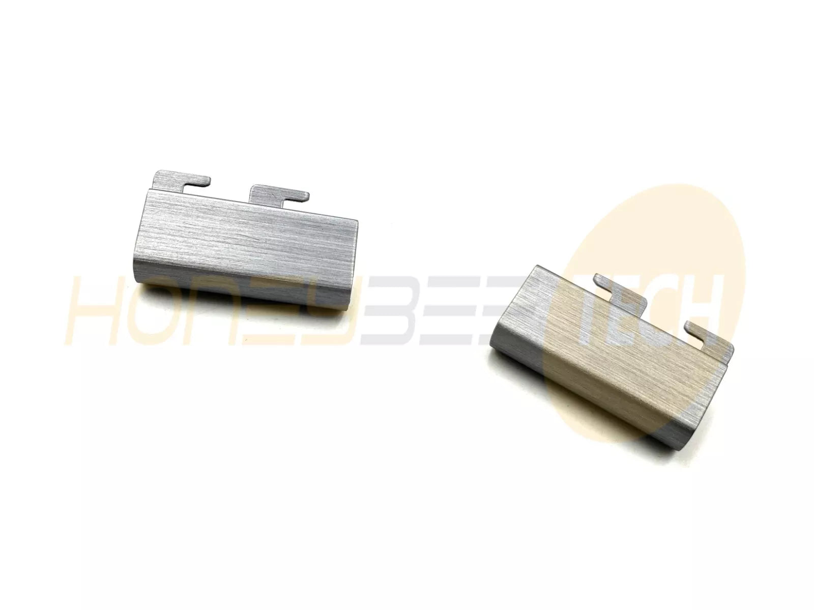 GENUINE DELL LATITUDE 5411 5410 LEFT/RIGHT HINGE CAP COVERS 7X6D4 H98NK GRADE A - Honeybee-Technologies