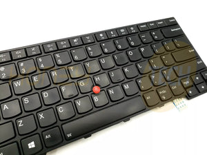GENUINE LENOVO THINKPAD T470S LAPTOP KEYBOARD US 01EN723 01EN682 GRADE B TESTED - Honeybee-Technologies