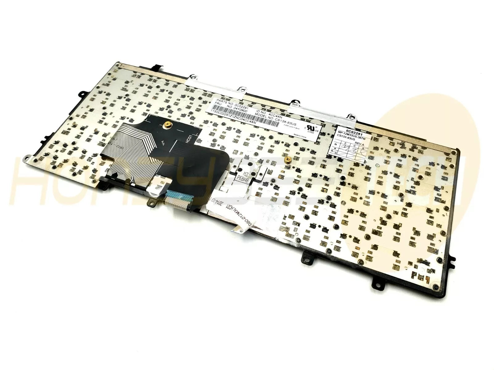 GENUINE LENOVO THINKPAD X240 X260 KEYBOARD US NON-BACKLIT 04Y0938 04Y0900 TESTED - Honeybee-Technologies