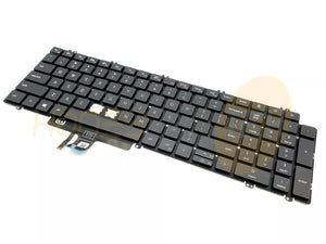 GENUINE DELL LATITUDE 5520 5530 LAPTOP US BACKLIT KEYBOARD N7N16 WITH DEFECT - Honeybee-Technologies
