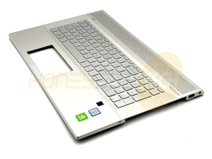 GENUINE HP ENVY 17M-CE0013DX LAPTOP PALMREST WITH KEYBOARD L52452-001 GRADE A - Honeybee-Technologies
