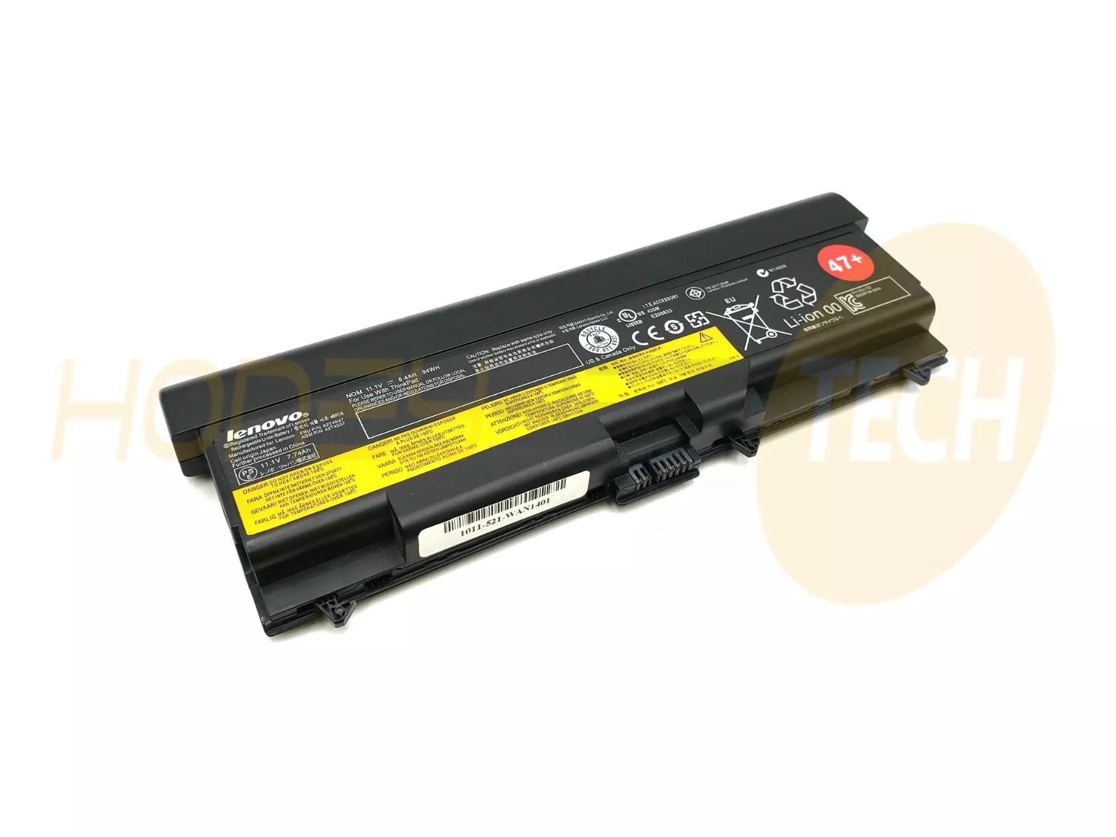 GENUINE LENOVO THINKPAD W510 LAPTOP 6-CELL BATTERY 42T4647 TESTED - Honeybee-Technologies