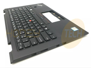 GENUINE LENOVO THINKPAD X1 CARBON 4TH PALMREST UPPER WITH KYBD 01AV154 W/DEFECT - Honeybee-Technologies