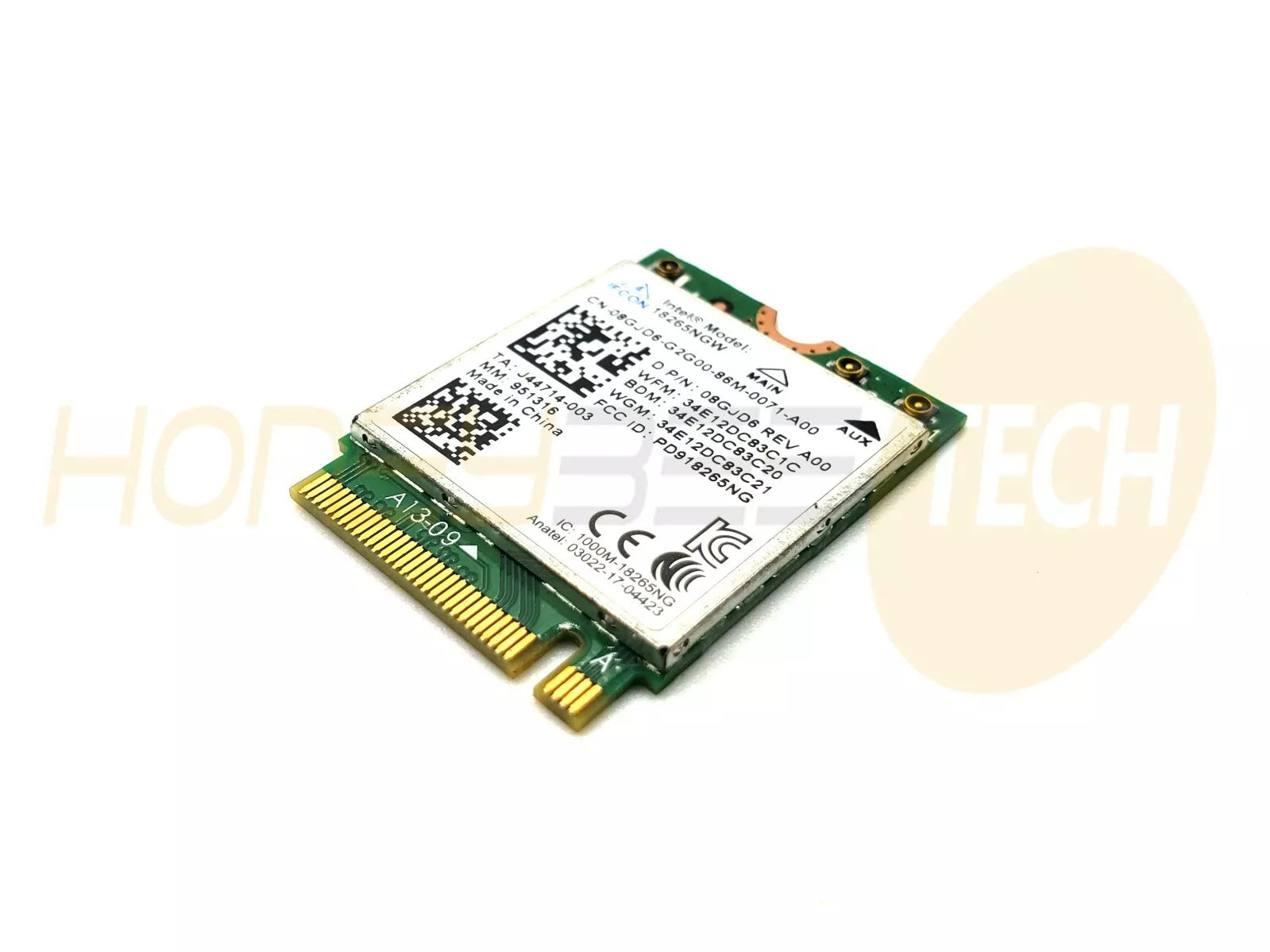 GENUINE DELL LATITUDE 5580 WIRELESS WIFI BLUETOOTH CARD 18265NGW