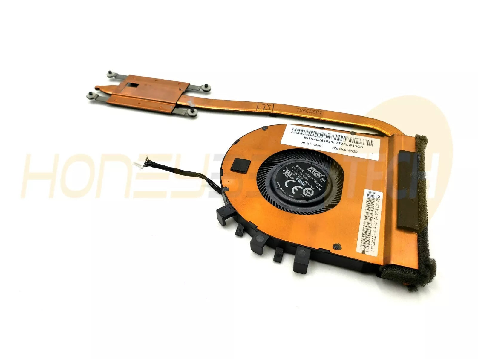 GENUINE LENOVO THINKPAD L460 LAPTOP HEATSINK AND FAN ASSEMBLY 01AW251 TESTED - Honeybee-Technologies