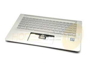 GENUINE HP PAVILION 14-BK061ST PALMREST W/BACKLIT KEYBOARD 927904-001 GRADE B - Honeybee-Technologies