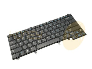 GENUINE DELL LATITUDE E6440 83-KEY LAPTOP KEYBOARD WITH BACKLIGHT 4CTXW GRADE A - Honeybee-Technologies