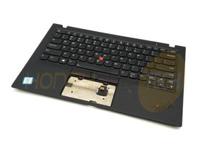 GENUINE LENOVO THINKPAD X1 CARBON 6TH PALMREST W/KEYBOARD 01YR573 GRADE B TESTED - Honeybee-Technologies