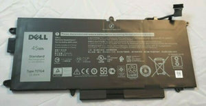 GENUINE DELL LATITUDE 5289,7389 3CELL 45WHR BATTERY X49C1 71TG4 LOW HEALTH 24% - Honeybee-Technologies