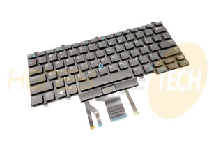 GENUINE DELL LATITUDE 5490 7490 LAPTOP 82KEY BACKLIT KEYBOARD 6NK3R GRADE A - Honeybee-Technologies
