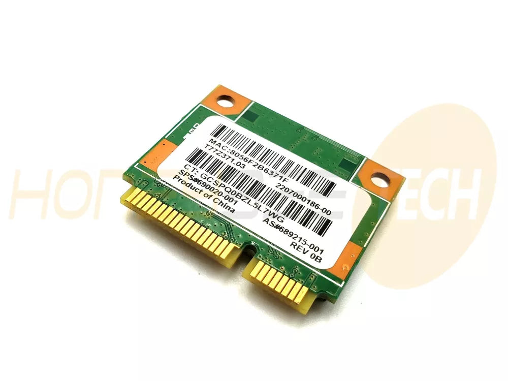 GENUINE HP PROBOOK 455 G1 LAPTOP WIRELESS WLAN MODULE RT3290 690020-001 TESTED - Honeybee-Technologies