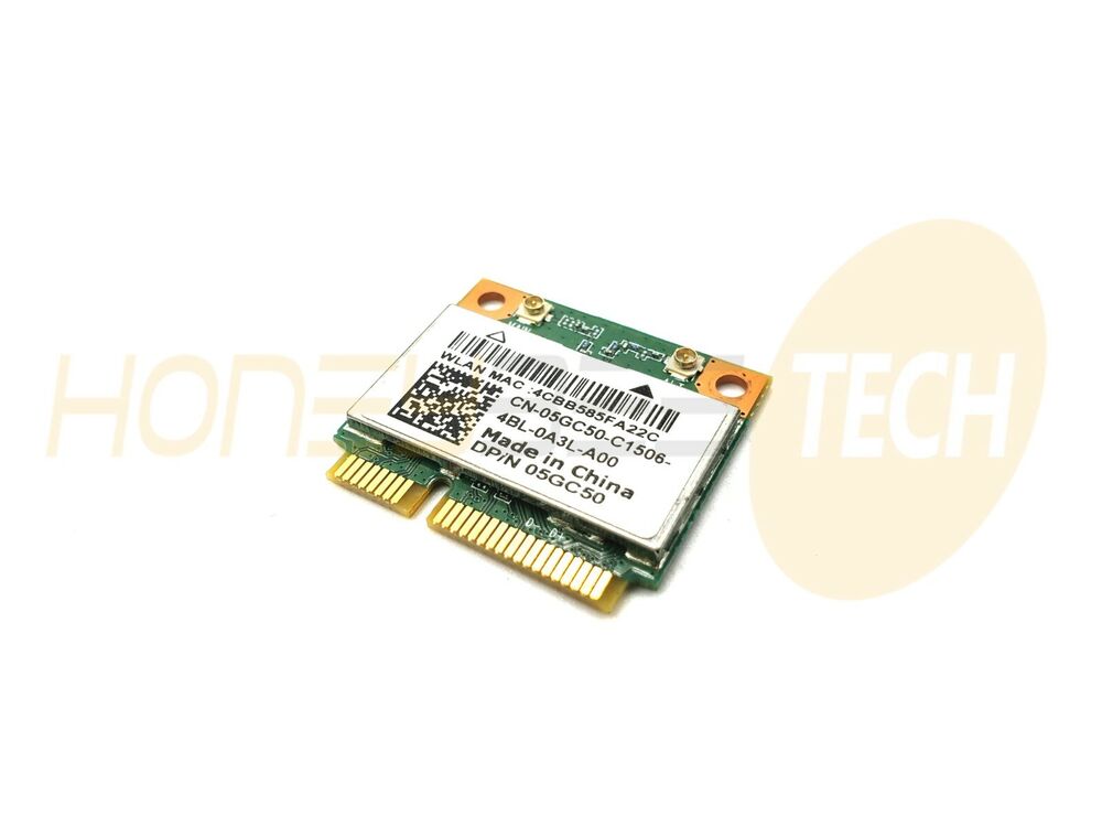 GENUINE DELL INSPIRON 3541 LAPTOP WIRELESS WIFI CARD QCWB335 5GC50 05GC50 TESTED - Honeybee-Technologies