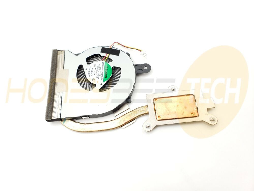 GENUINE DELL INSPIRON 3558 LAPTOP CPU COOLING HEATSINK AND FAN ASSEMBLY R9JV6 - Honeybee-Technologies