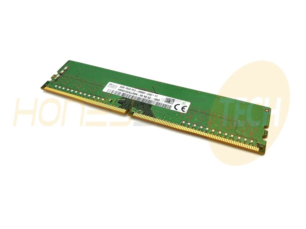 8GB 1RX8 PC4-2666 DDR4 288PIN RAM MEMORY HMA81GU6JJR8N-VK Y7N41 0Y7N41 TESTED - Honeybee-Technologies