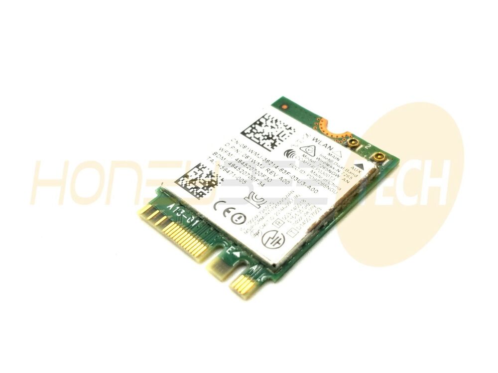 GENUINE DELL DUAL BAND WIRELESS-N WIFI BLUETOOTH CARD 7265NGW 81WMJ TESTED - Honeybee-Technologies