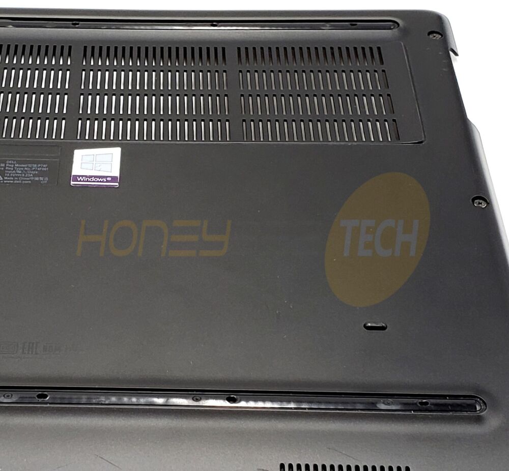 GENUINE DELL PRECISION 7530 LAPTOP BOTTOM BASE CASE COVER D5HF0 0D5HF0 GRADE B - Honeybee-Technologies