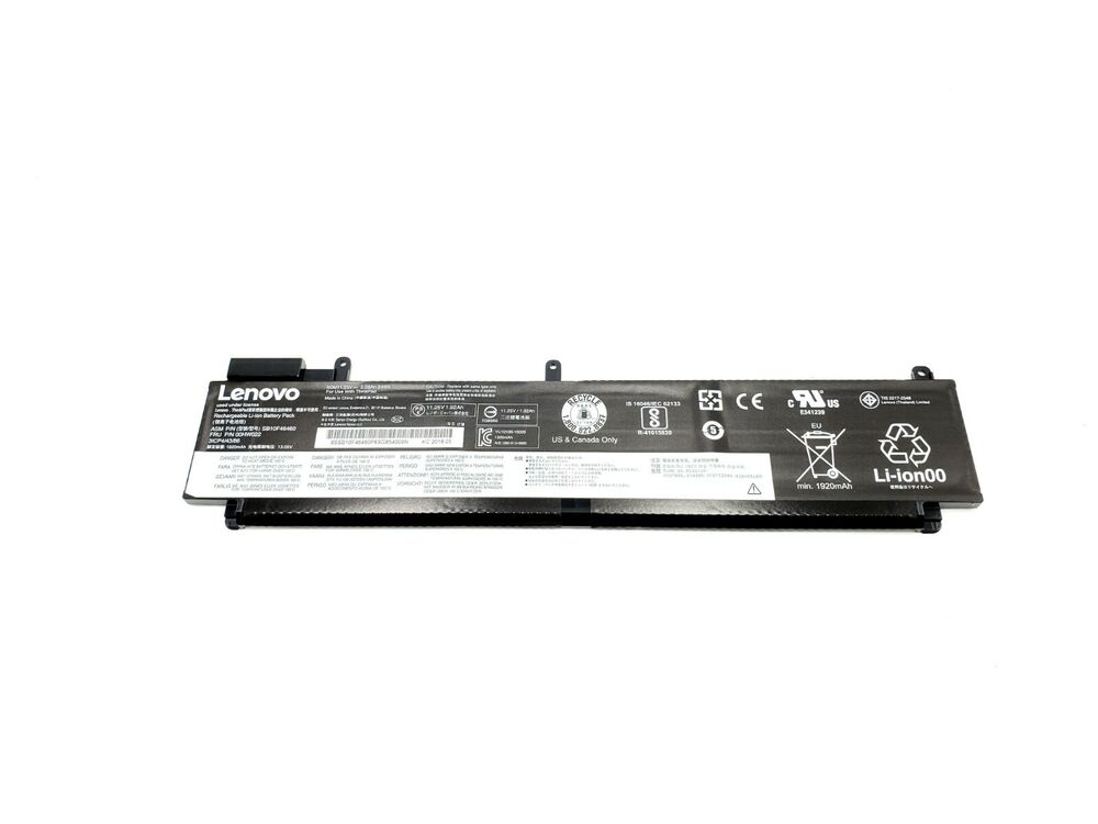 NEW GENUINE LENOVO THINKPAD T460S T470S 3CELL 24WHR BATTERY 00HW022 TESTED - Honeybee-Technologies