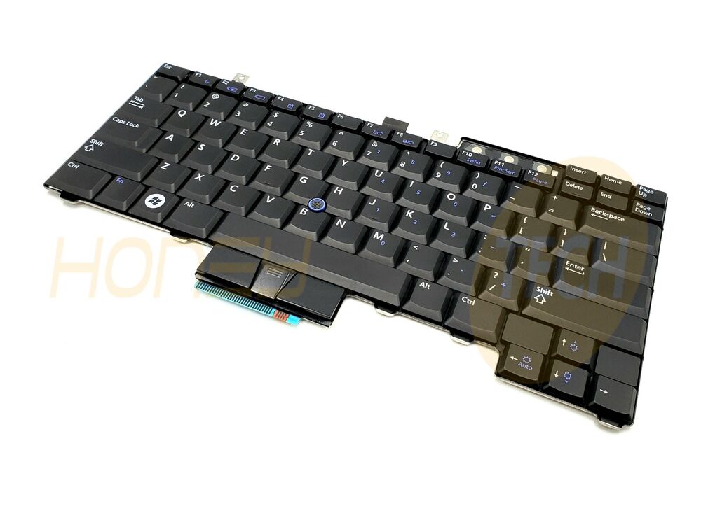 GENUINE DELL LATITUDE E6410 83 KEY KEYBOARD NON-BACKLIT UK717 0UK717 TESTED - Honeybee-Technologies